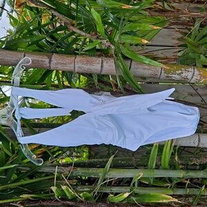 Lauren Ralph Lauren Halter Side Tummy Control One Piece Swimsuit